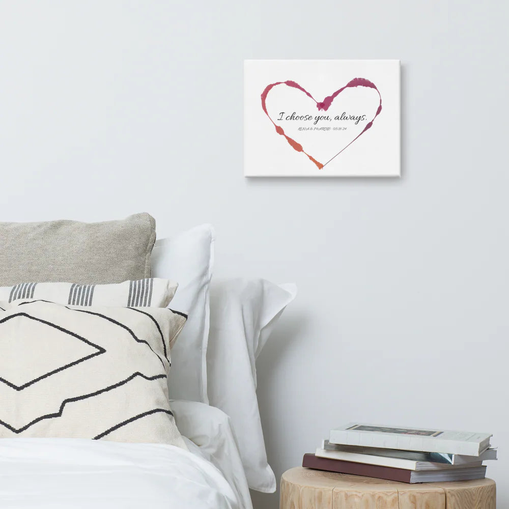 Personalized Canvas Soundwave Wall Art