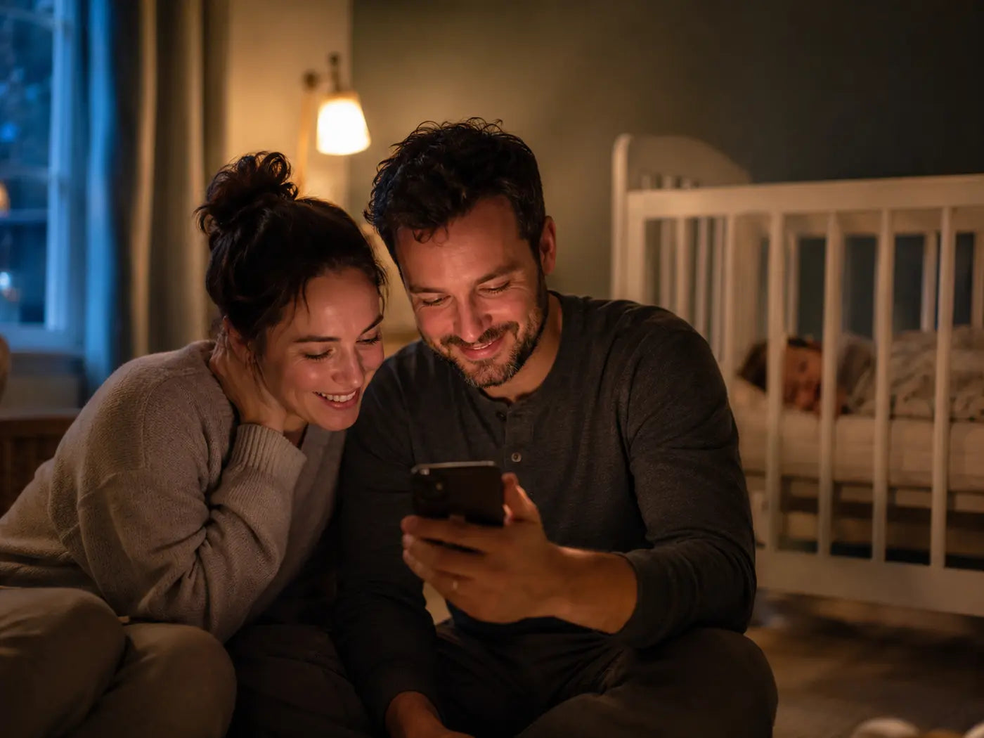 Parents replaying the little voice their child is already outgrowing
